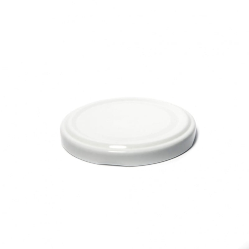Wieczko do słoików fi 53 mm 4 zaczepy białe