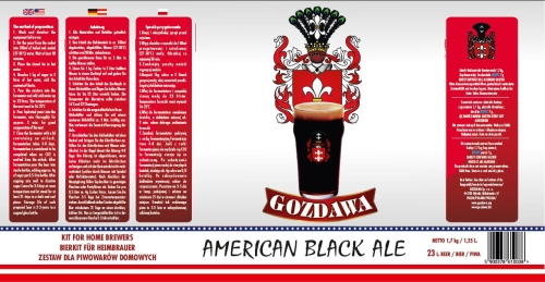 Brewkit American Black Ale 1,7 kg