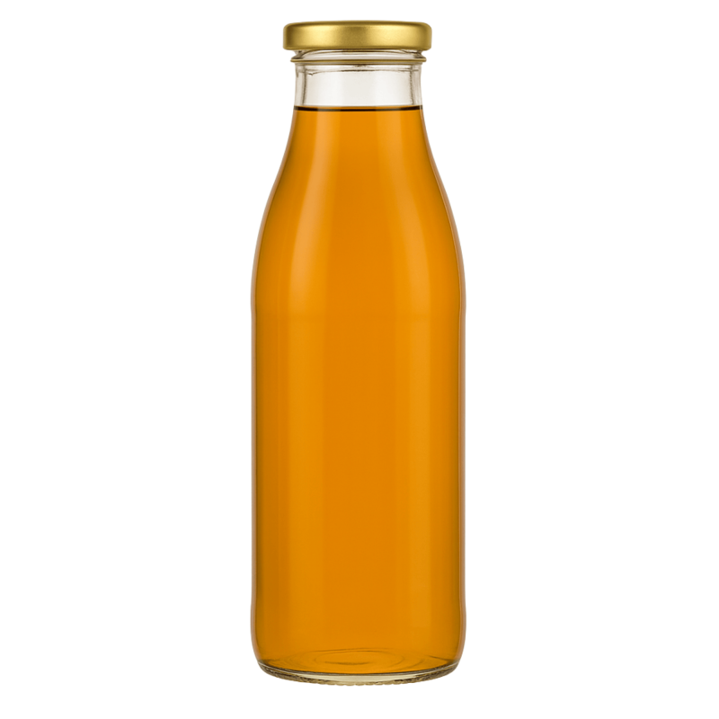 Zestaw 20 szklanych butelek Smooth 750 ml z pokrywką do soków mleka przecierów dla producentów