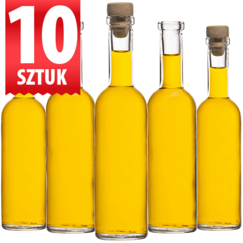 Butelka Cesare 100 ml szklana na nalewkę wino próbki prezenty oliwę  zestaw 10 sztuk