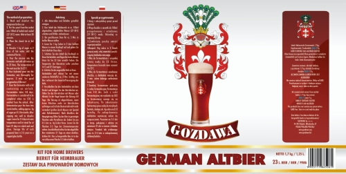 Brewkit OS German Altbier do piwa domowego 1,7 kg 