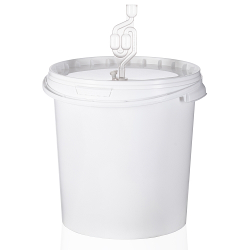 Pojemnik fermentacyjny fermentor wiadro okrągłe 15 L + rączka plastikowa pasek