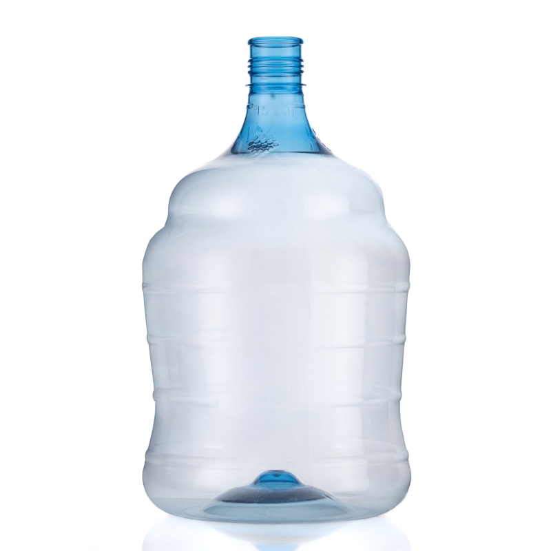Przezroczysty balon fermentacyjny PET 15 l do wina i cydru z gumowym korkiem 44 mm