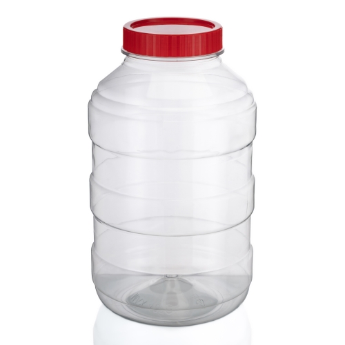Duży słój plastikowy PET 20 l do kiszenia i przechowywania Gospodarz