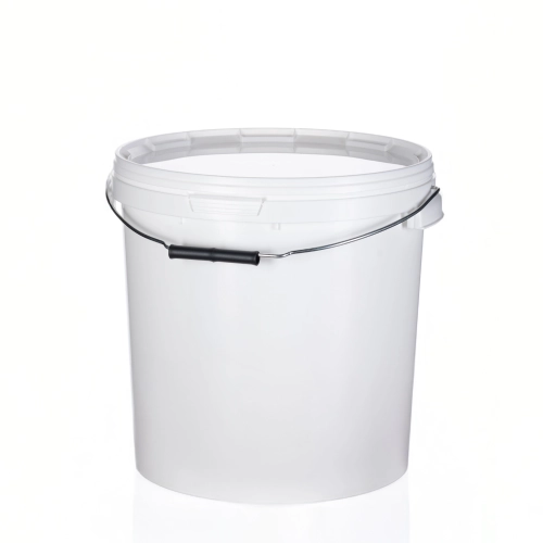Wiadro okrągłe 20 L + rączka metalowa z tulejką 