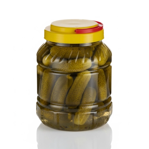 Słój plastikowy PET 3 l z rączką i zakrętką Spichlerz