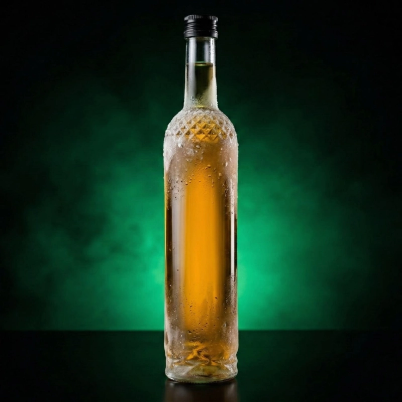 Szklana butelka Nargiz 500 ml nakrętka fi 28 do nalewek