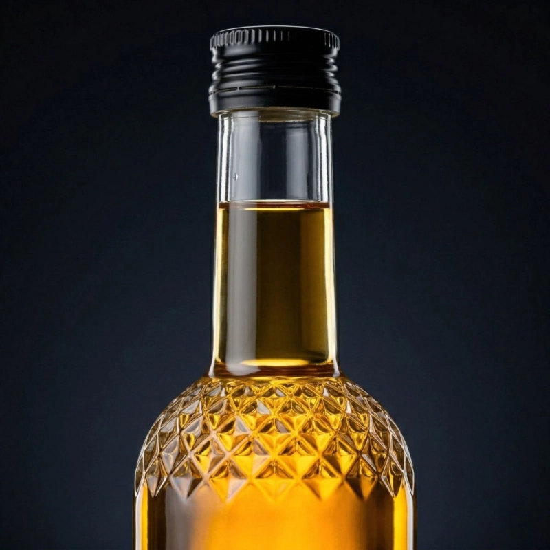 Szklane butelki Nargiz 500 ml fi 28 do nalewek syropów i cukrówki komplet 5 szt