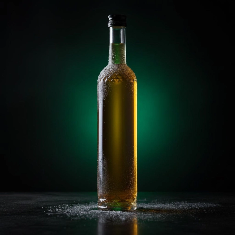 Szklane butelki Nargiz 500 ml fi 28 do nalewek syropów i cukrówki komplet 10 szt