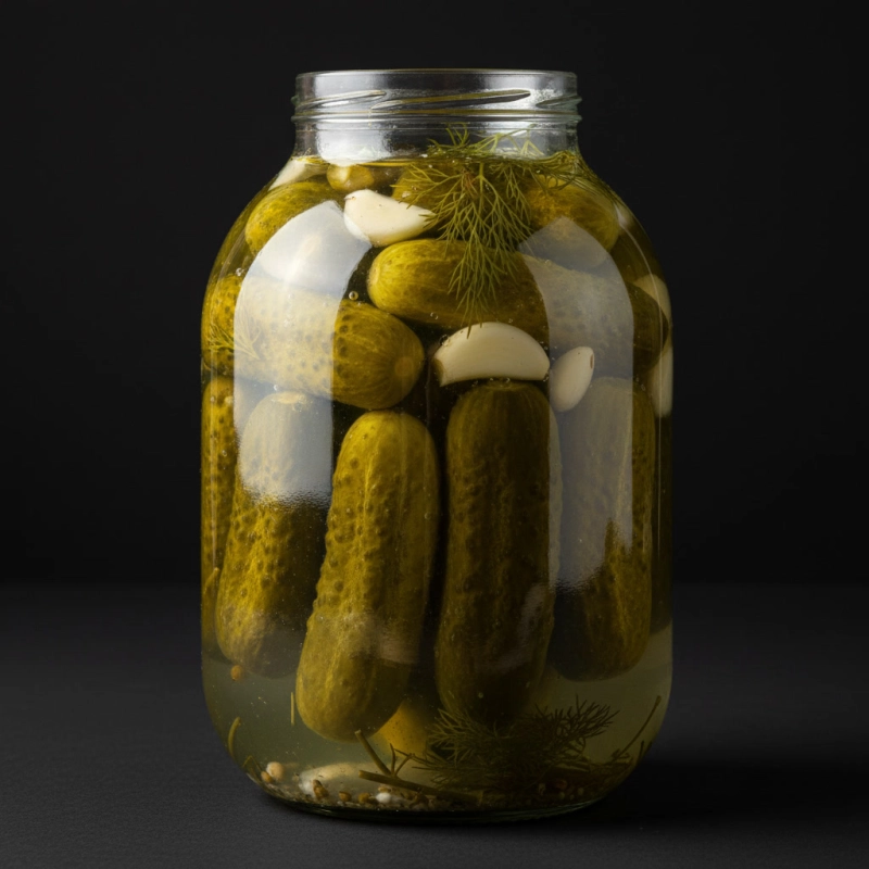 Zestaw 6 słoików szklanych Classic 3 l wieczko fi 100 do kiszenia fermentacji i suchych produktów
