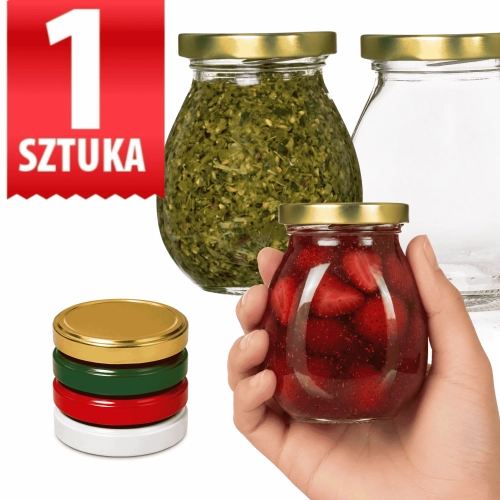 Słoik Majo 245 ml na miód przetwory