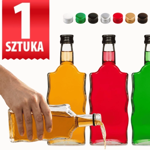 Butelka na wódkę nalewkę Warta 500 ml fi 28