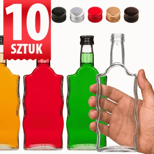 Butelka szklana Warta 500 ml na wódkę nalewkę 10 sztuk