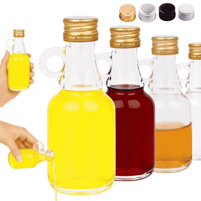 Szklane butelki Gallone 40 ml fi 18 zestaw 20 sztuk do nalewek i degustacji