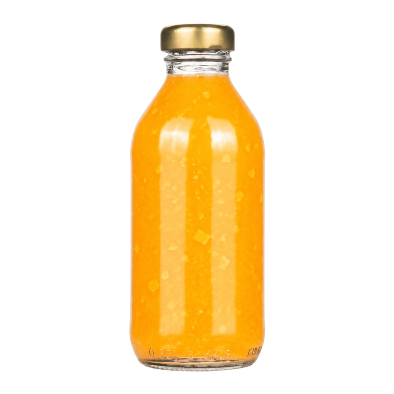 Butelki szklane Kuba 330 ml pakiet 10 szt nakrętka fi 33 do soków syropów i napojów