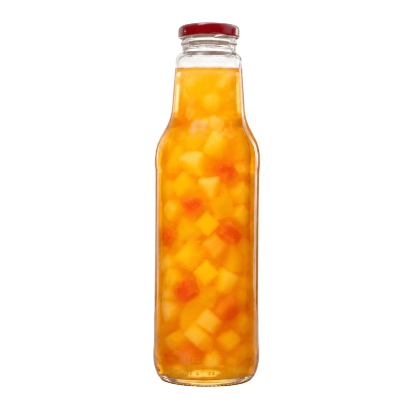 Szklana butelka Juicy 750 ml z nakrętką do kompotów i przetworów owocowych na zimę