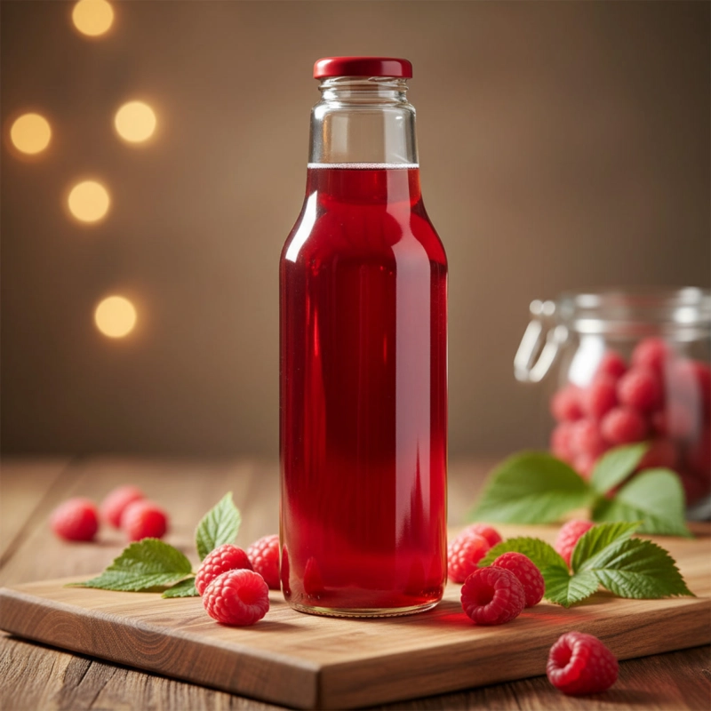 Butelka szklana Juicy 0,75 litra z nakrętką do domowych soków owocowych i kombuchy