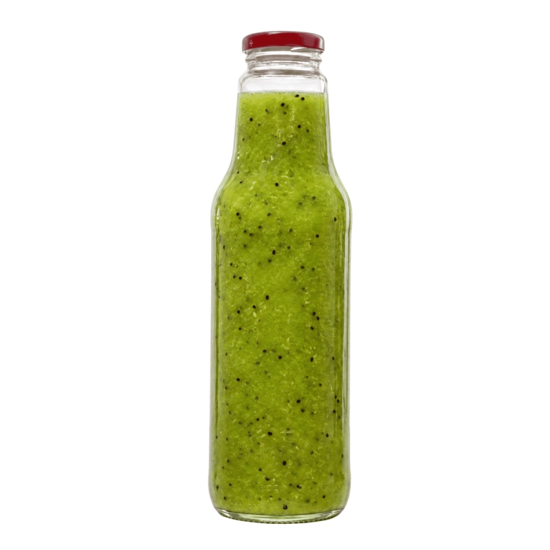 Butelki szklane Juicy 750 ml nakrętka fi 43 zestaw 5 szt do soków i przetworów sezonowych