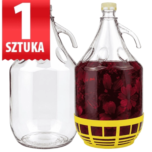 Dama 5 L "gwint"  balon gąsior butla na wino