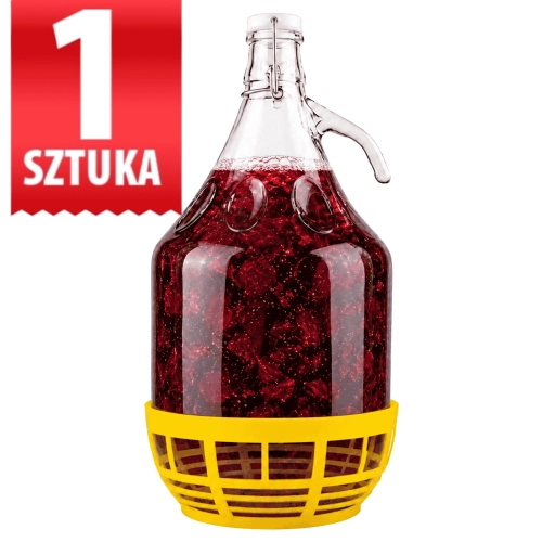Dama 5 L "korek" na wino nalewkę miód pitny