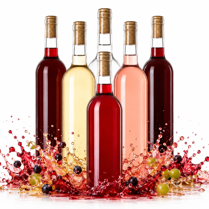 Komplet 30 szklanych butelek winiarskich Bordeaux 750 ml do rozlewu nalewki, wina lub cydru
