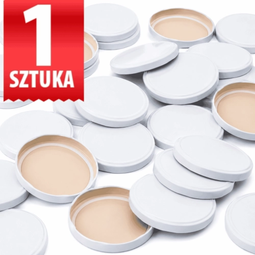 Wieczko do słoików fi 110 białe