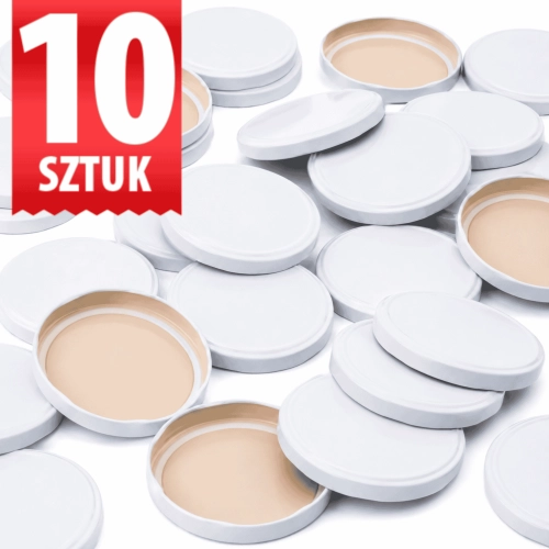 Zakrętki do słoików fi 110 mm 6 zaczepów 10 sztuk