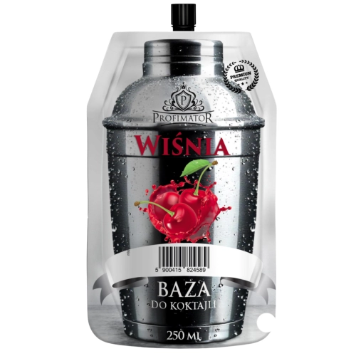 Koncentrat wiśniowy 250 ml do koktajli moktajli nalewek likierów