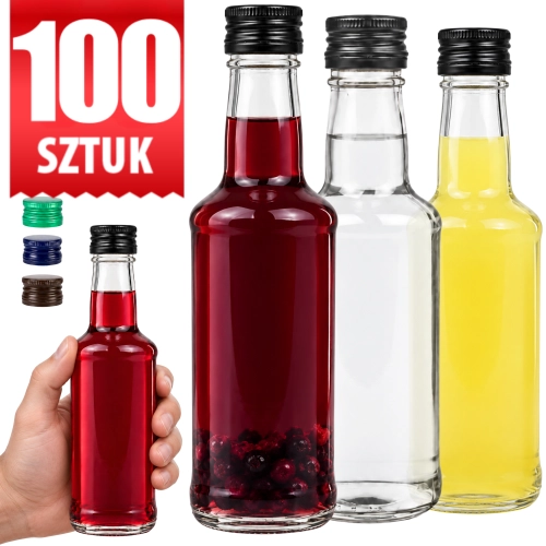 Butelka monopolowa 200 ml Dwusetka 100 sztuk
