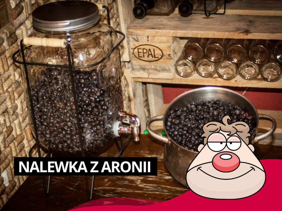 Nalewka z aronii - na dwa sposoby!
