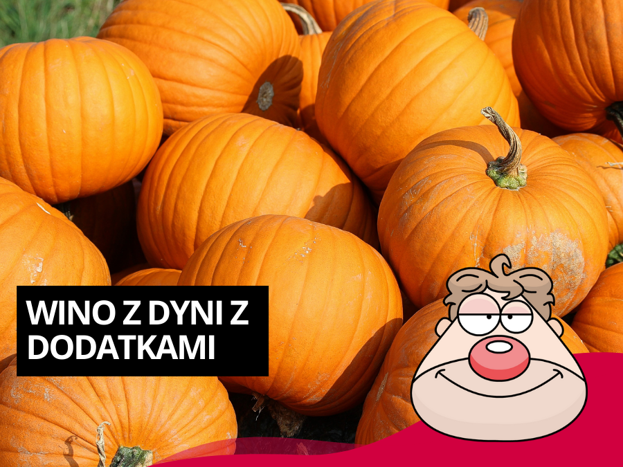 Wino z dyni z dodatkami - Halloweenowy przepis!